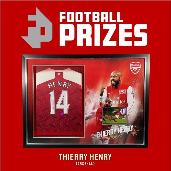 Arsenal Thierry Henry TV Lights On