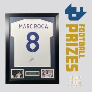 Leeds United Marc Roca Framed Shirt