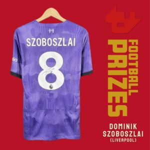 Szoboszlai signed Liverpool Shirt