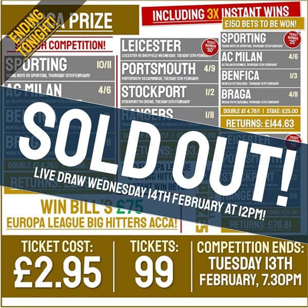 9HOUR Bet Competition! Bill's Europa League Big Hitters Bet! Win up to