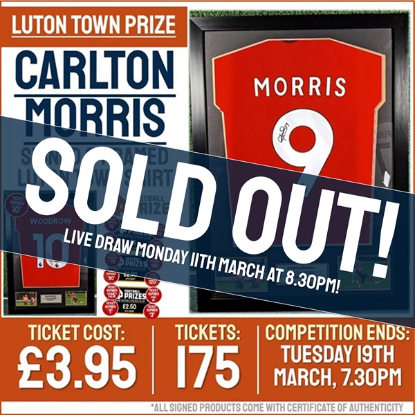 Luton Town Signed Shirt