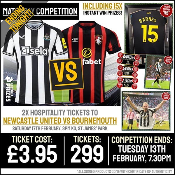 Newcastle vs Bournemouth