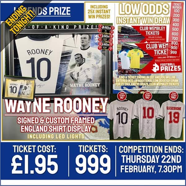 Rooney England Brazil