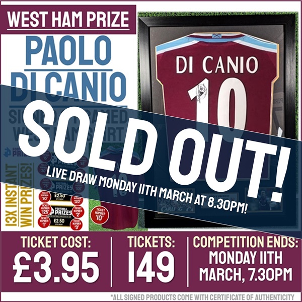 Di Canio Sold Out