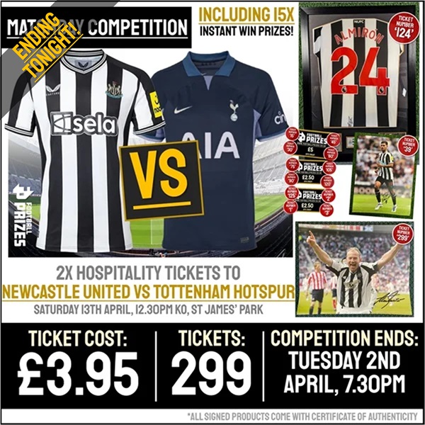 Newcastle Utd vs Spurs