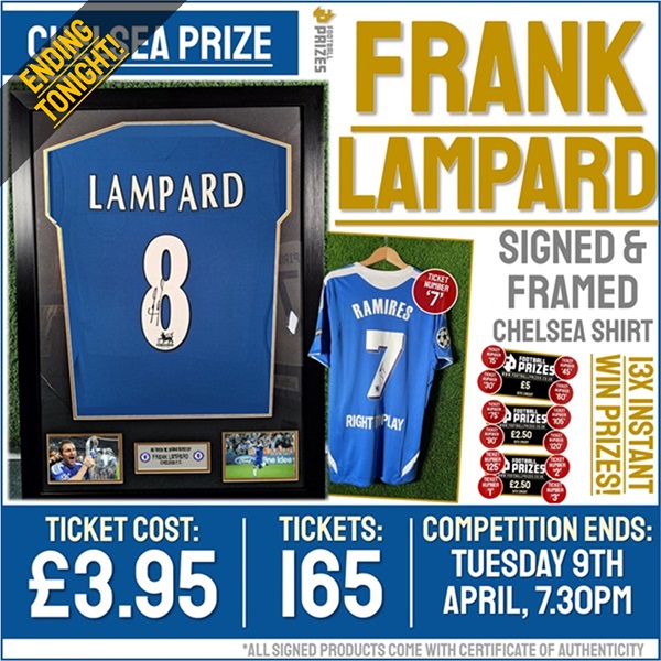Chelsea Signed Lampard Shirt