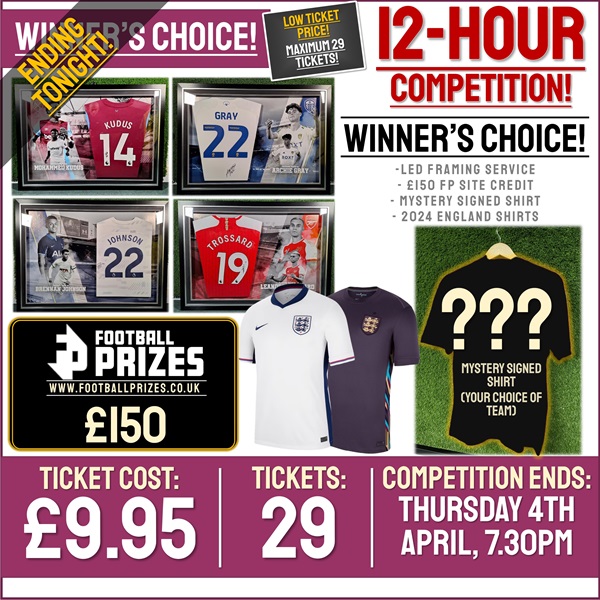 FP29 Winners Choice FOUR Premium Prizes