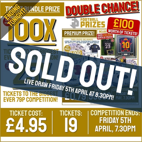 sold out double chance tickets
