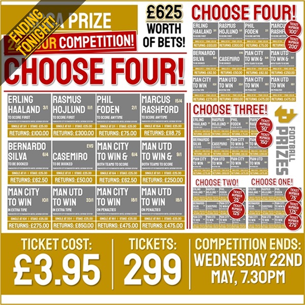 Choose Four Bets