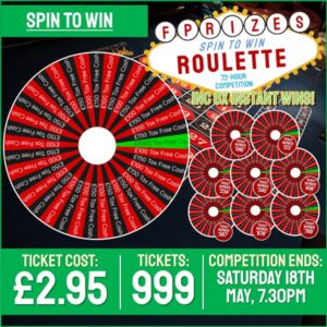 FP999 Roulette wheel spin to win