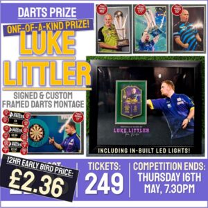 Luke Littler Darts LED Display