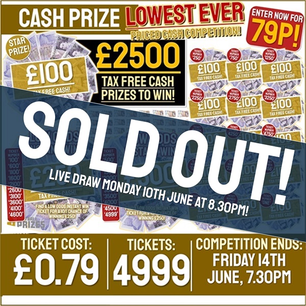 79p mega cash new