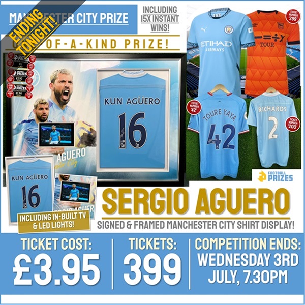 Aguero Man City Ending Today