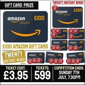 FP599 £100 Amazon Gift Card Competition