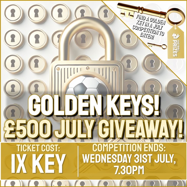 Protected: Golden Keys! Find a key for your chance to win the July £500 Giveaway!