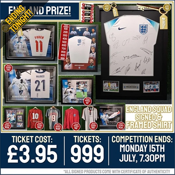 England Ending Today