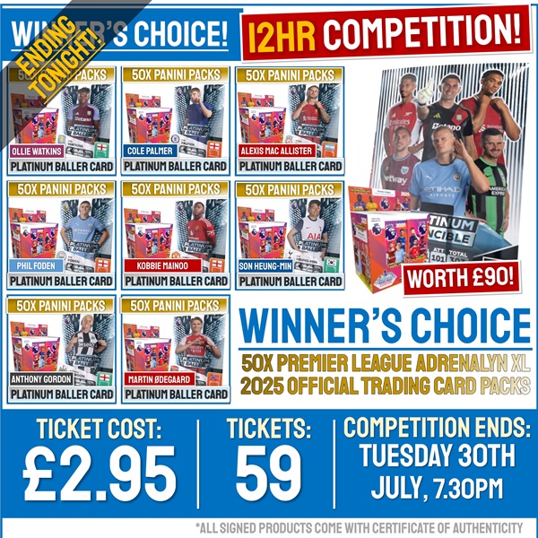 FP59 Panini 2024 25 Stickers Winners Choice