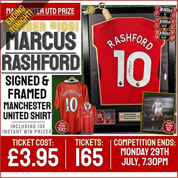 Marcus Rashford Manchester United Shirt