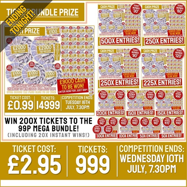Mega Cash Ticket Bundle