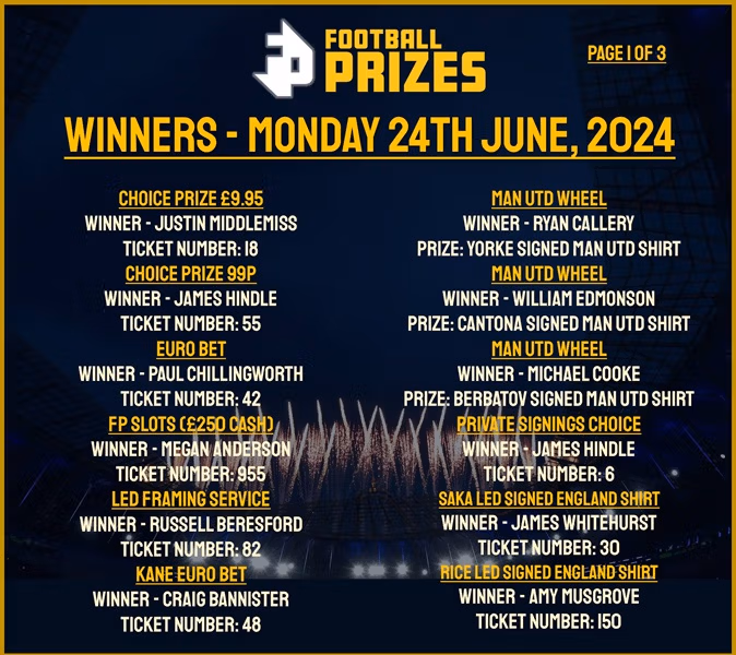 Monday 24th June 1