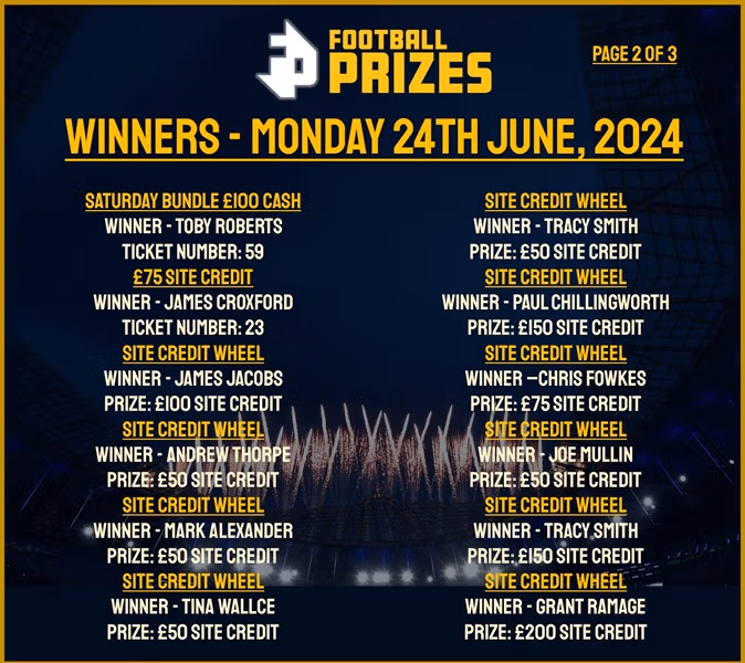 Monday 24th June 2