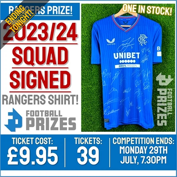 Rangers Squad Ending Today