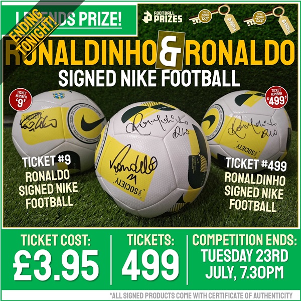 Ronaldo Ronaldinho Brazil Balls