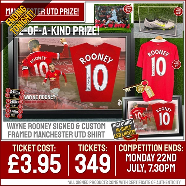 Rooney Man Utd LED Shirt