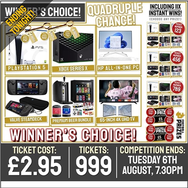 Winners Choice Ending Today