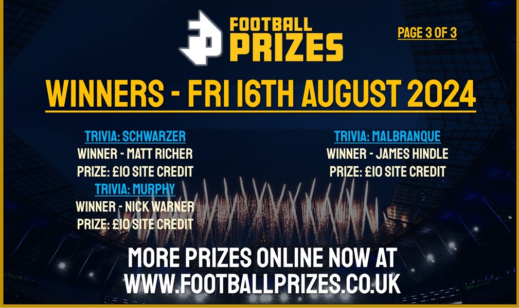 Friday 16th August 3