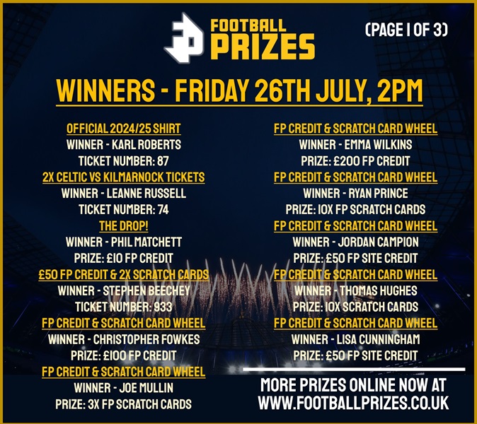Friday 26th July 1