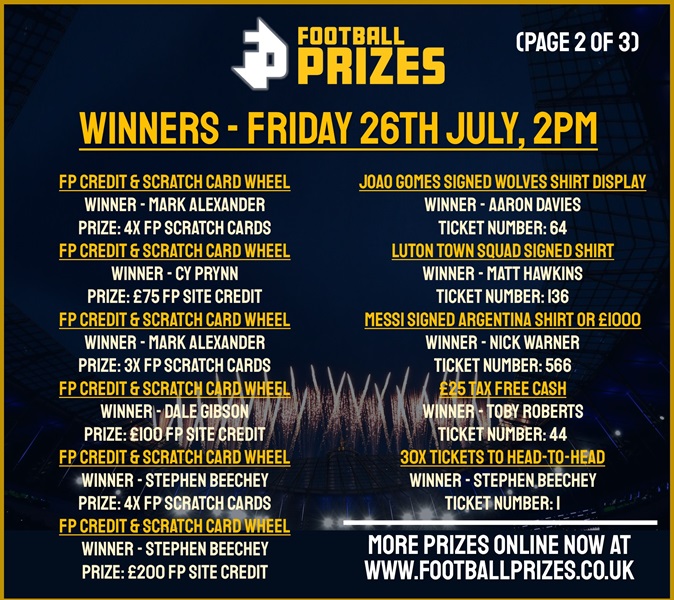 Friday 26th July 2