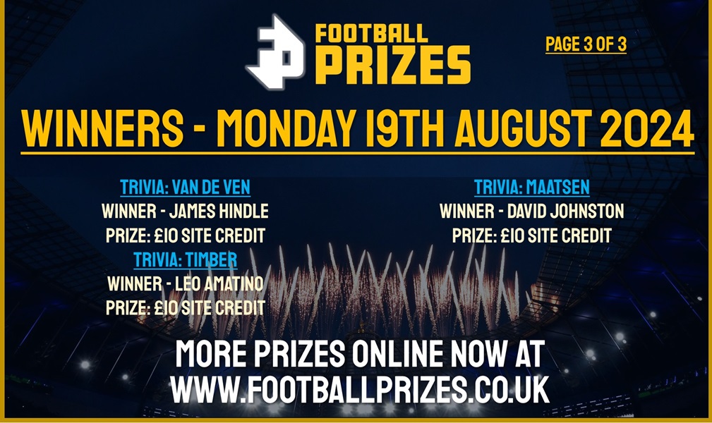 Monday 19th August 3