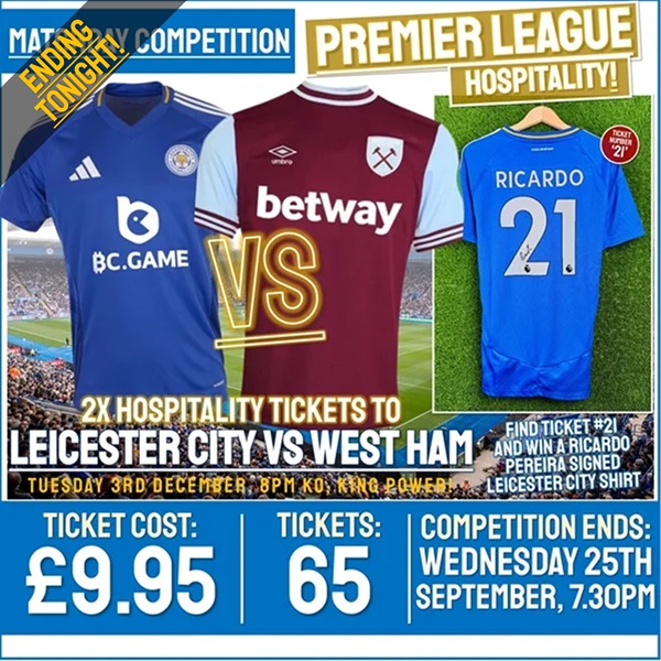 Leicester vs West Ham