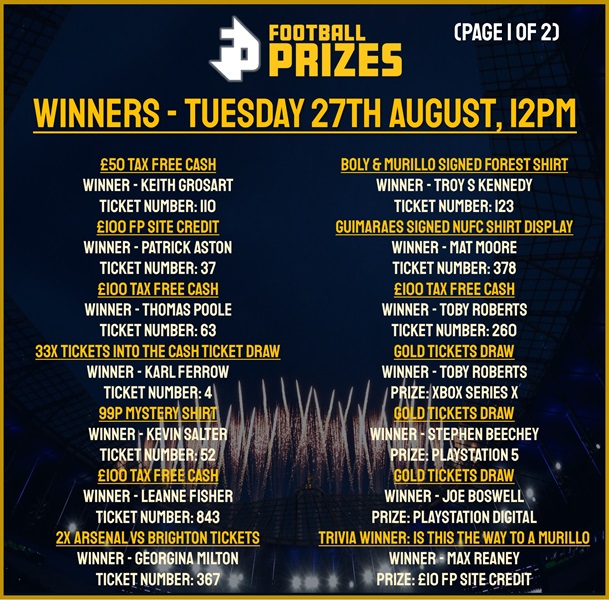 Tuesday 27th August 1