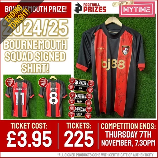 Bournemouth Squad Ending Today