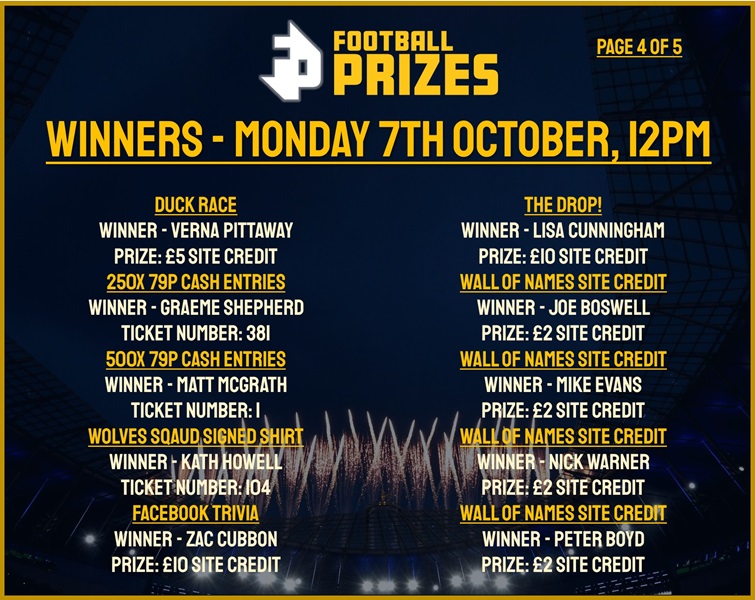 Monday 7th October 4