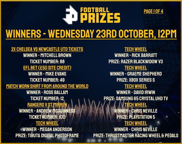 Wednesday 23rd October 1