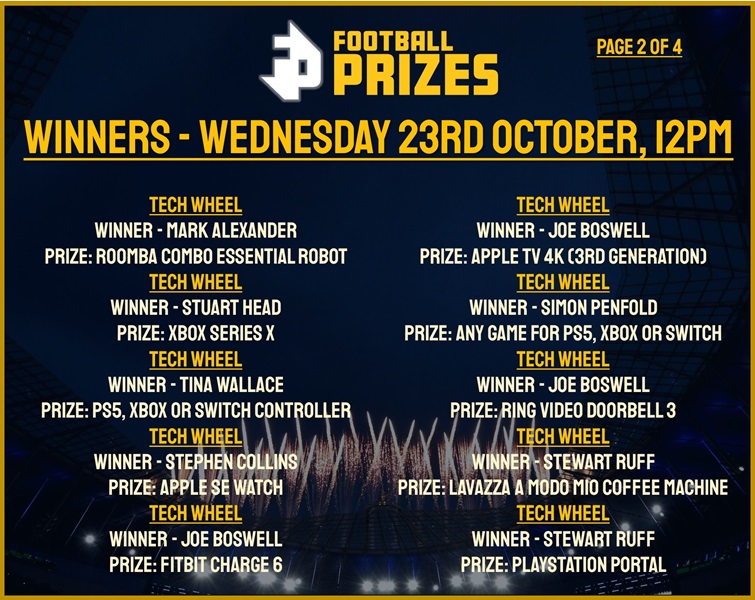 Wednesday 23rd October 2