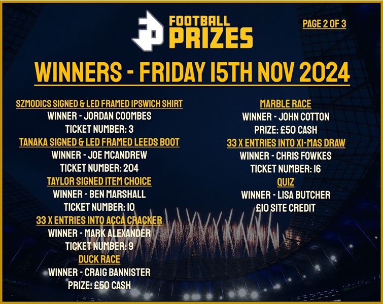 Friday 15th November 2