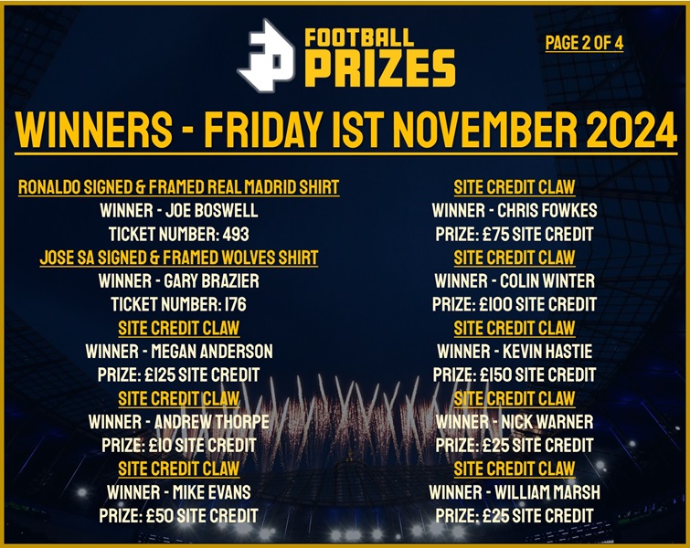 Friday 1st November 2