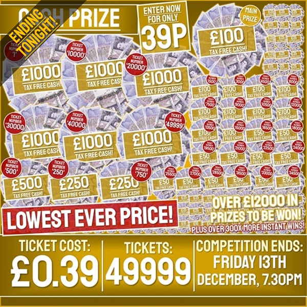 Mega Cash Competition