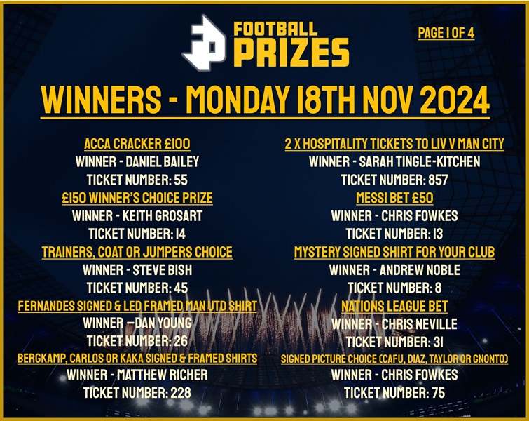 Monday 18th November 1