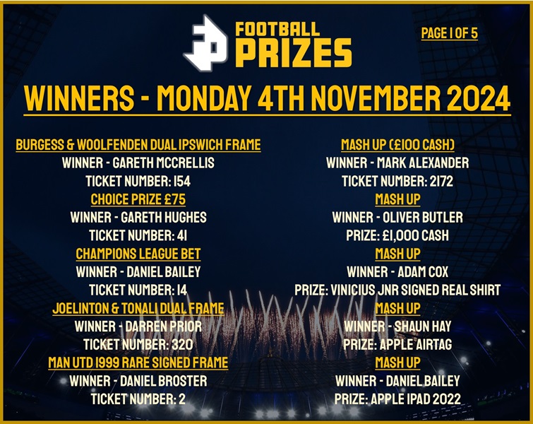 Monday 4th November 1