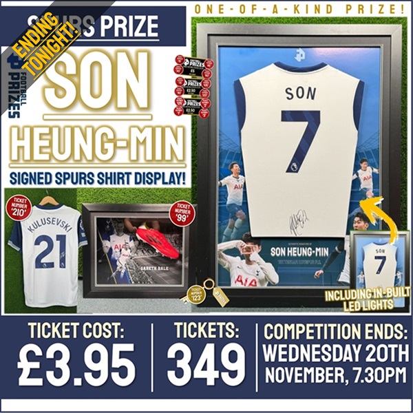 Spurs Son Ending Today