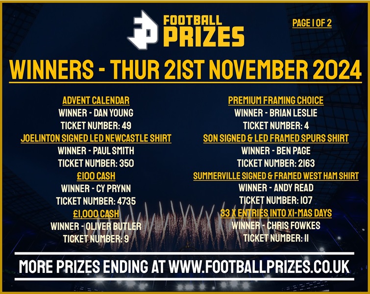 Thursday 21st November 1