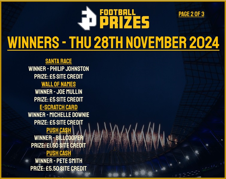 Thursday 28th November 2