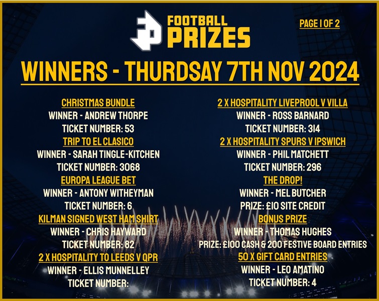 Thursday 7th November 1