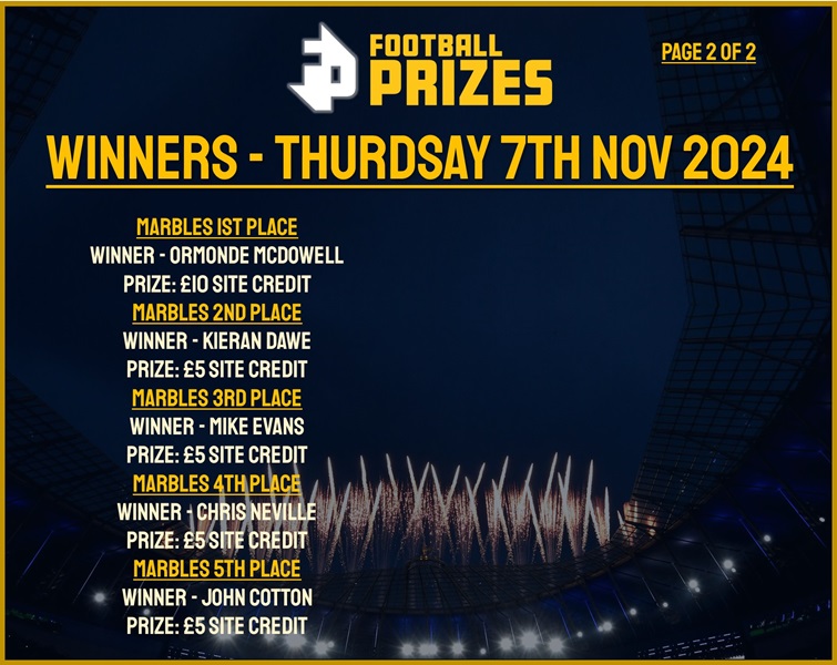 Thursday 7th November 2