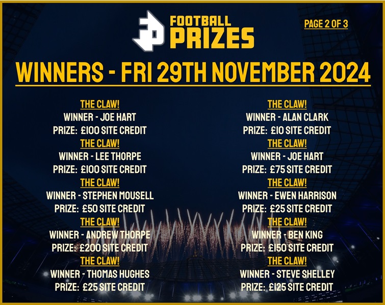 Friday 29th November 2